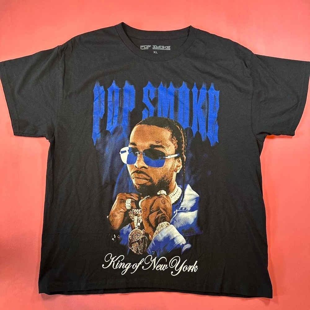 Pop smoke rap tee • pop smoke graphic hip hop music t shirt